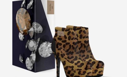 Botines andrea animal cheap print