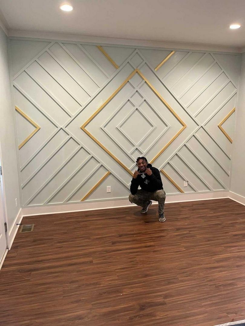 Meet Robert Jones  accent wall artist - SHOUTOUT ATLANTA