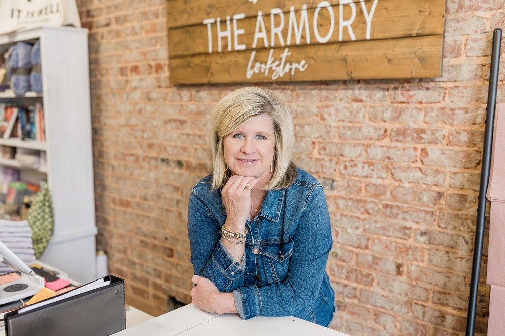 Meet Michele Yarbrough Owner The Armory Bookstore SHOUTOUT