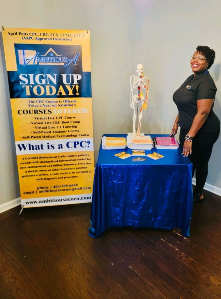 Meet April Potts | Medical Coder Instructor - SHOUTOUT ATLANTA
