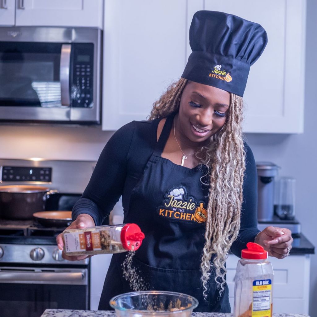 Meet Jasmine Johnson Owner & Chef of Jazzie in the Kitchen SHOUTOUT